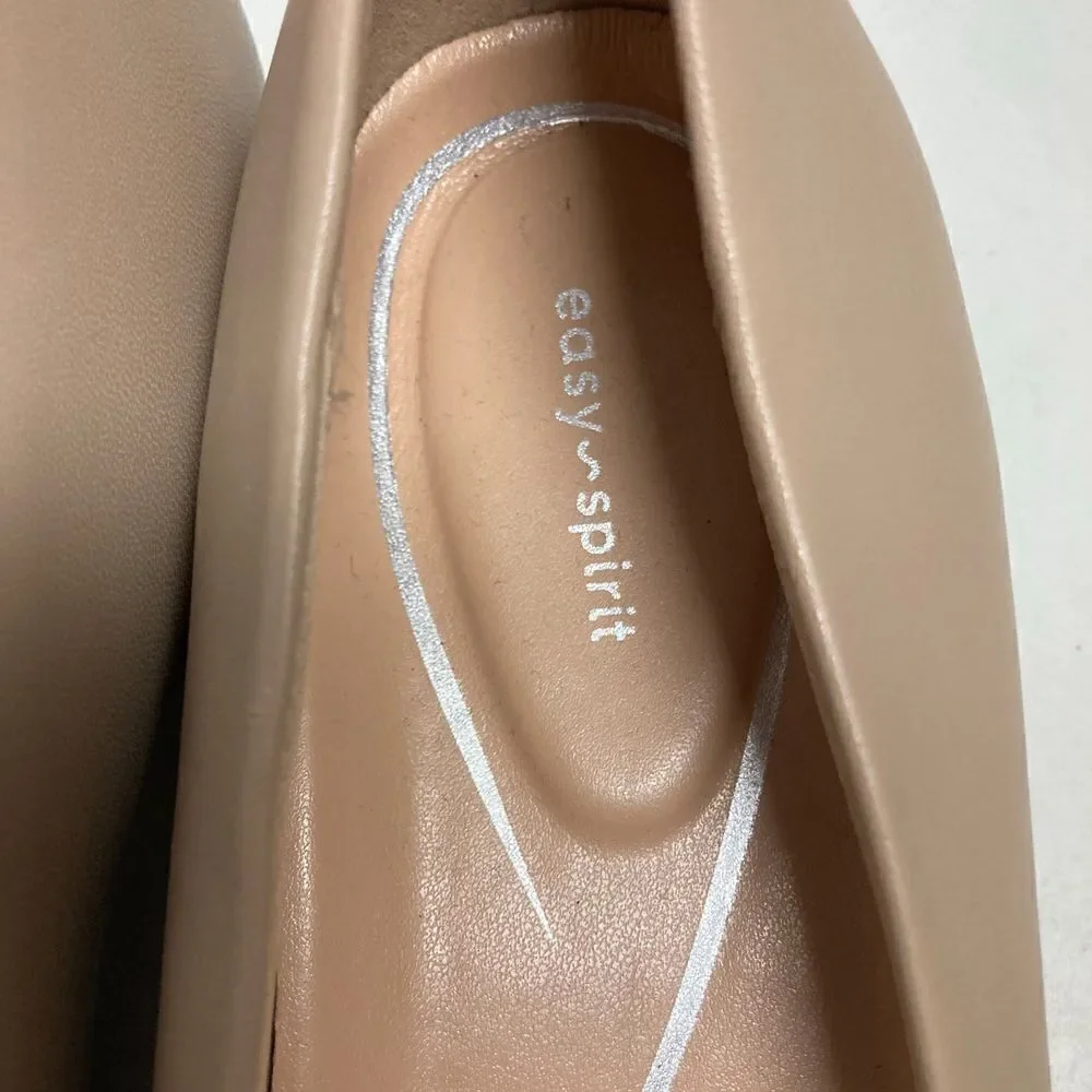 EASY SPIRIT Women’s Tan‎ Bow Tie Tan Slip On Shoes Size 8